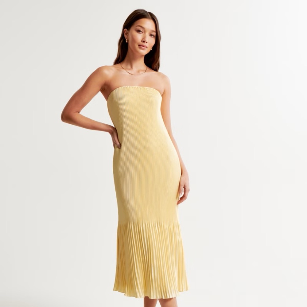 Abercrombie Giselle Pleated Dress